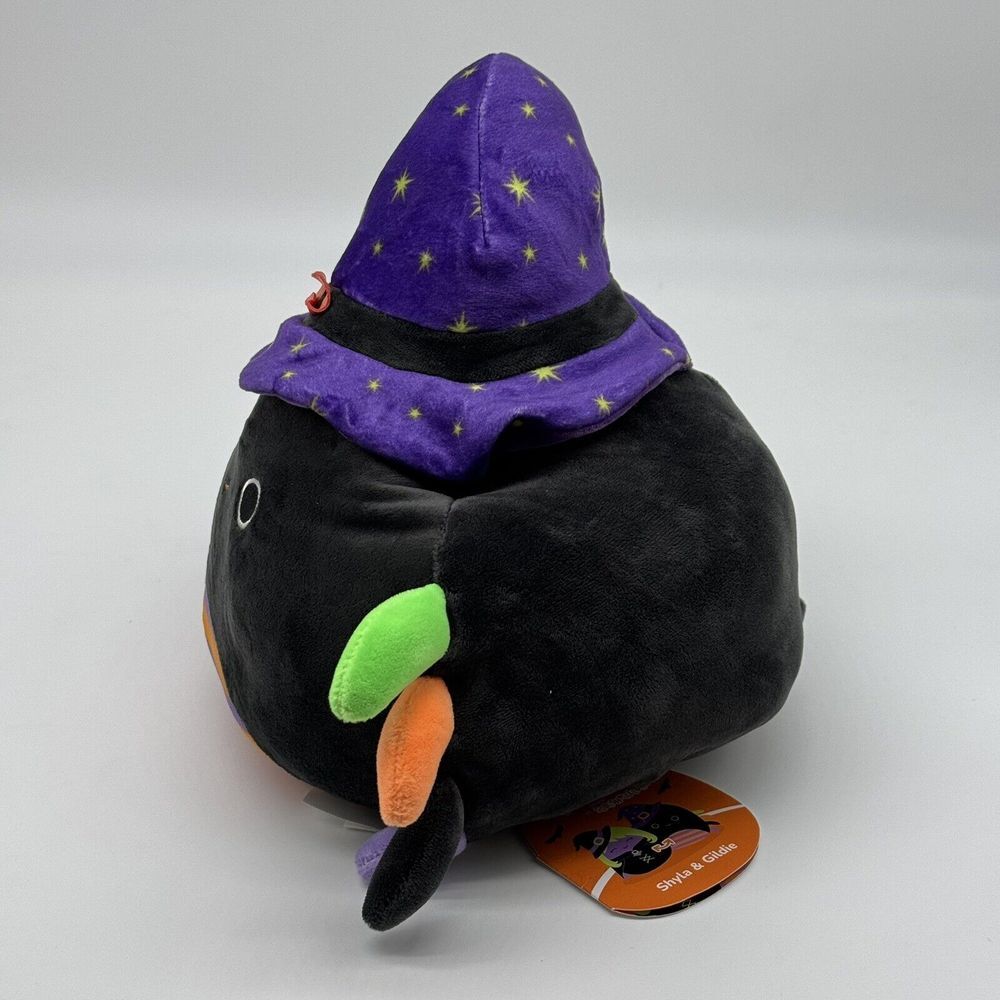 Squishmallows Flipamallow 2in1 Shyla Witch Flip To Gildie Spider Plush NWT 2022 - Picture 9 of 16